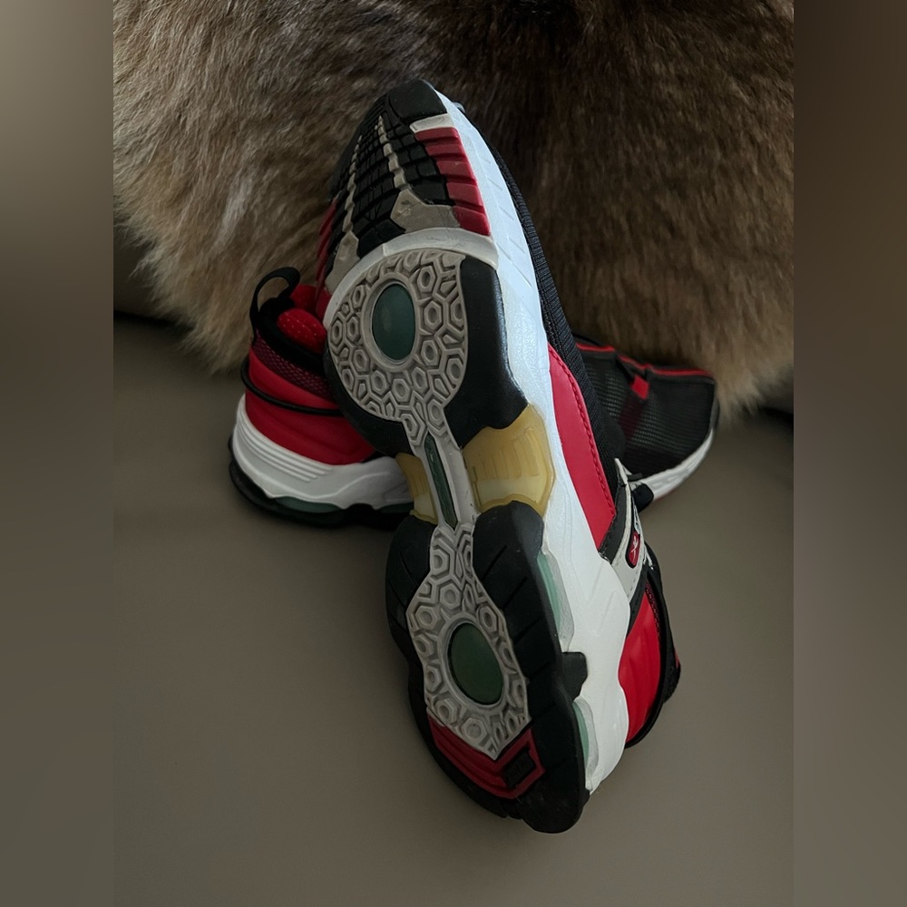 Reebok Black & Red Athletic Sneakers - Picture 8 of 8
